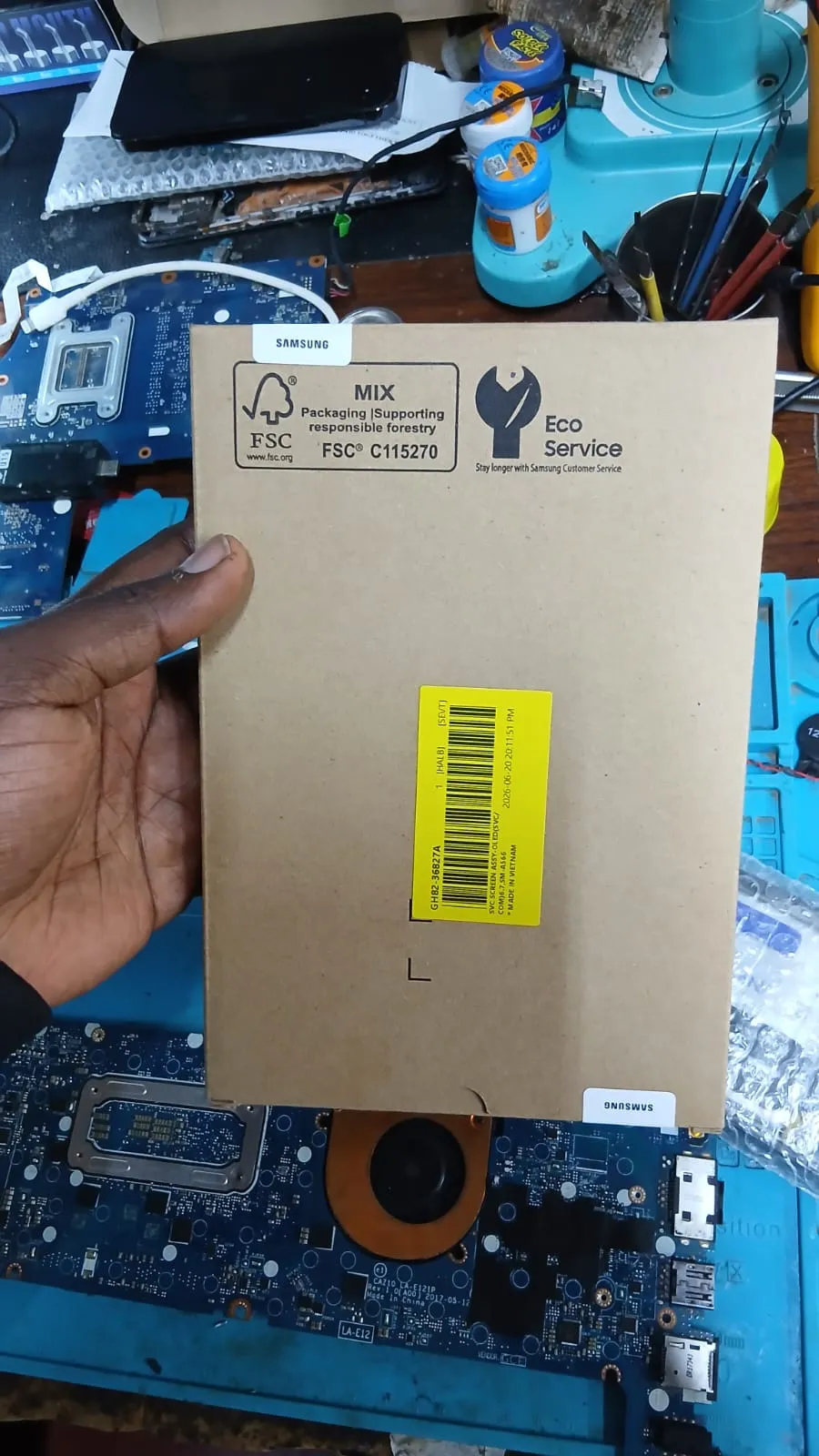 Genuine Samsung Service Pack Screen Replacement at Watz Electronix